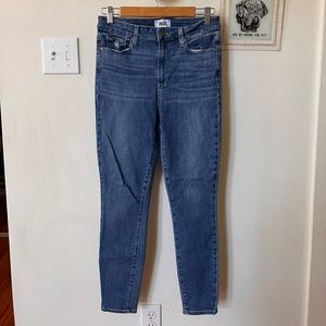 paige • high rise skinny jeans